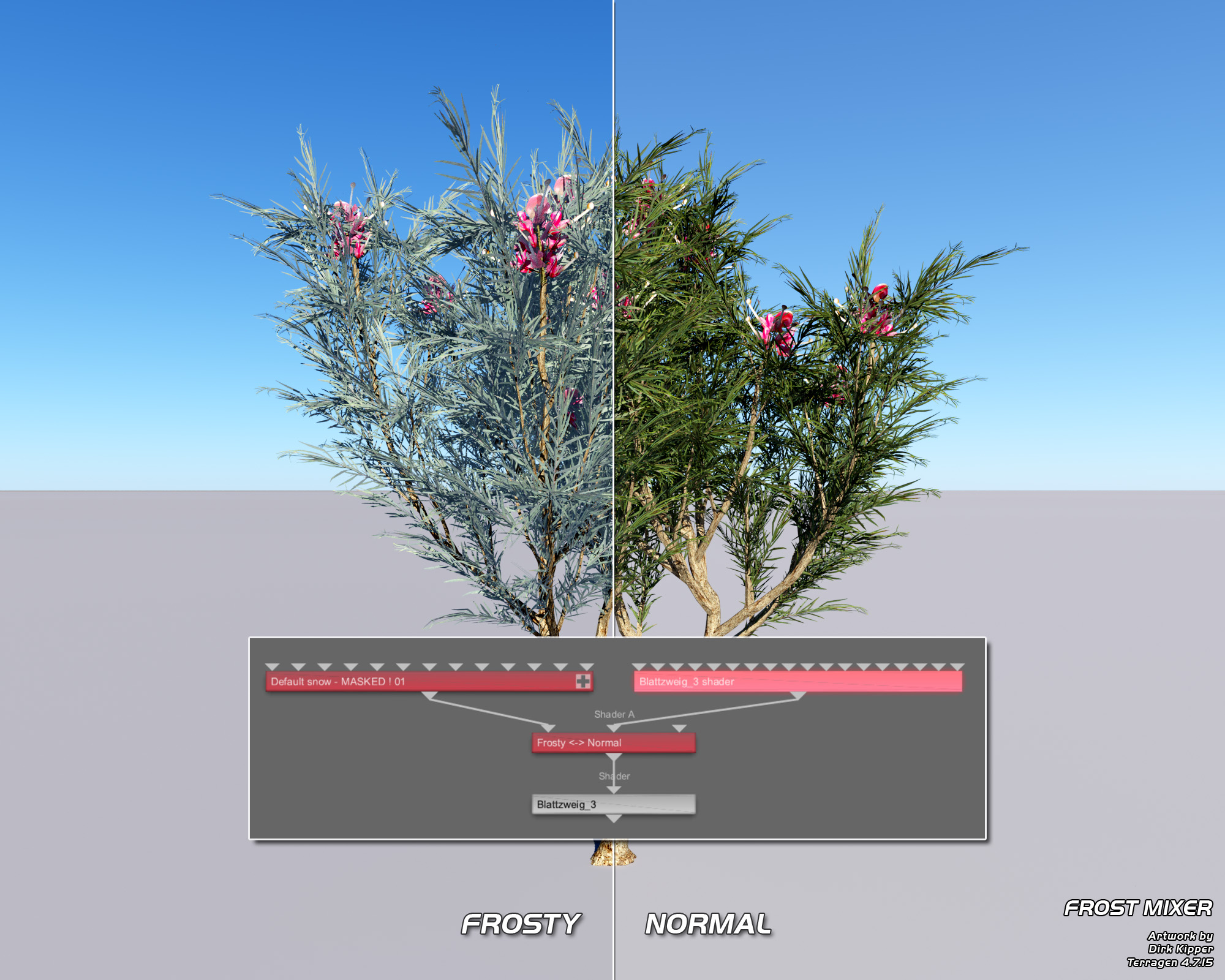 2000 x 1600 - Colour Variations in Vegetation (Grevillea Rosmarinifolia) - Frost Mixer.jpg