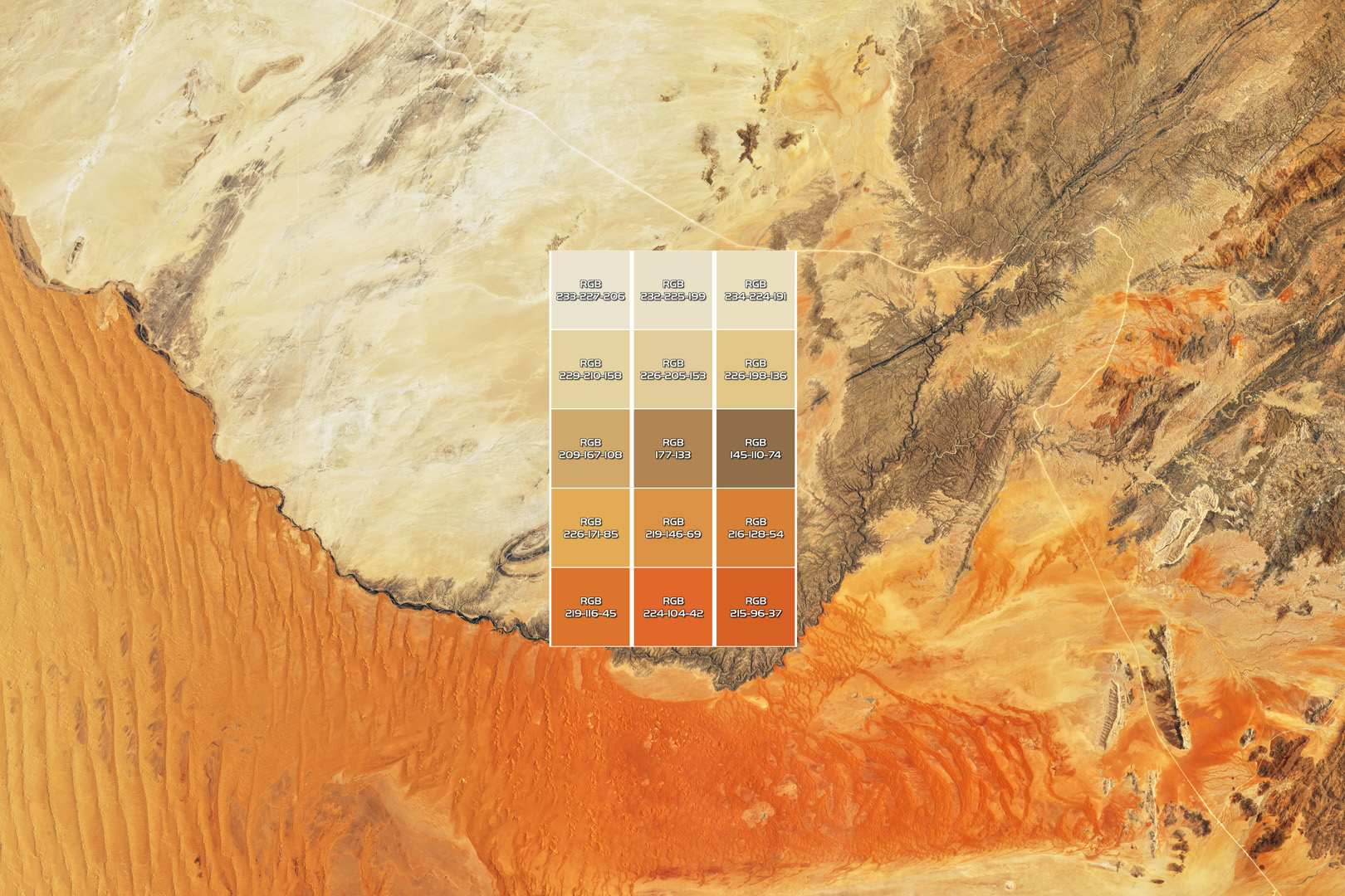 Sandfarben in der Wüste von Namibia - Farbtöne.jpg