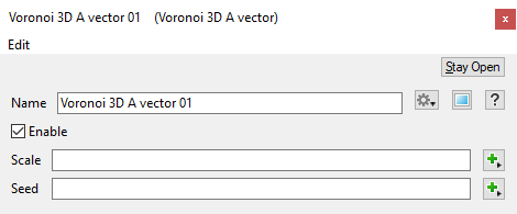 Smooth Voronoi 3D A Vector