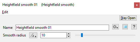 Heightfield Smooth