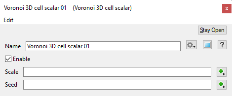 Voronoi 3D Cell Scalar