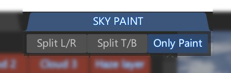Viewport display menu.