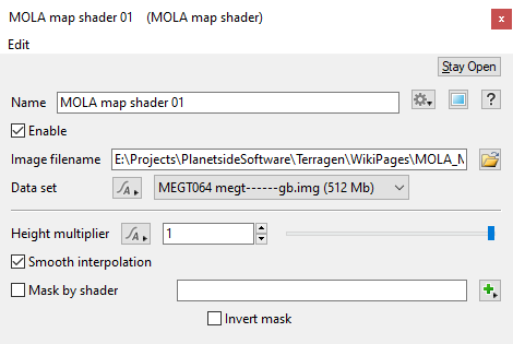 MOLA Map Shader