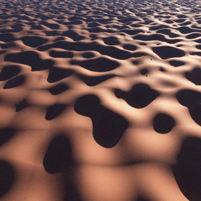 Render perspective view of the same Perlin 4D scalar used for displacement.