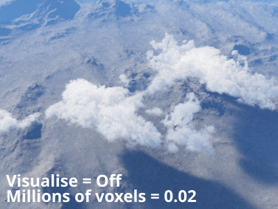 Visualize voxels = off