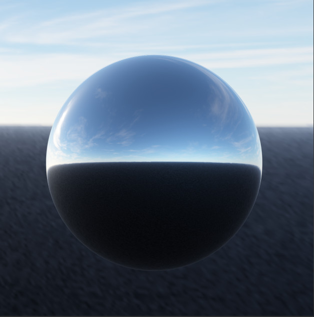 The chrome sphere.