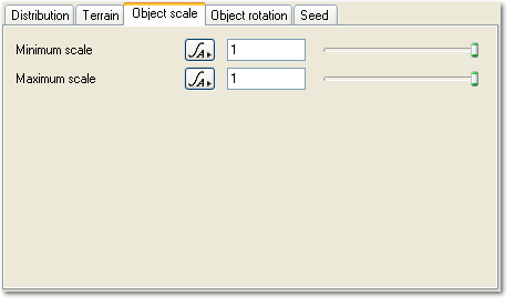 Populator v3.01 - Object Scale Tab