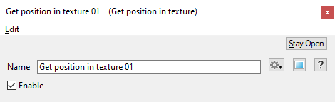 Get Position in Texture