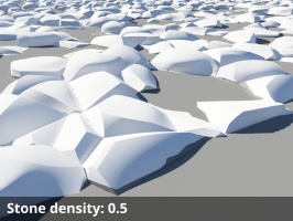 Stone density = 0.5