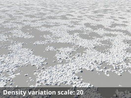 Density variation scale = 20