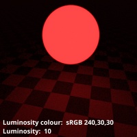 Luminosity = 10, Luminosity colour = 240,30,30 sRGB