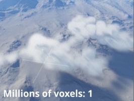 Millions of voxels = 1