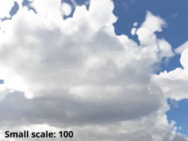 Smallest scale = 100
