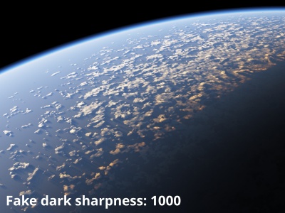 Fake sharp darkness = 1000