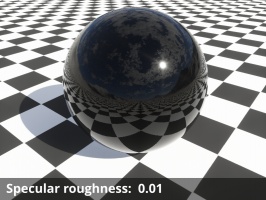 Specular roughness = 0.01