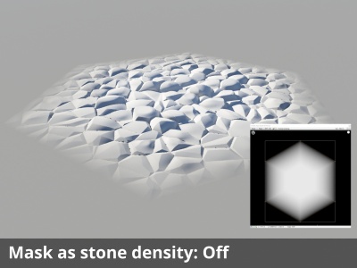 Mask stone density unchecked.