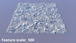 Feature scale = 500 metres