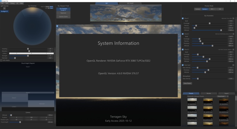 SysInfo display.