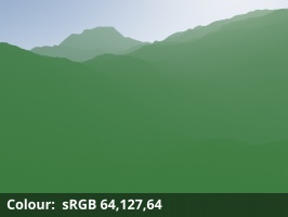 Colour = sRGB 64,127,64