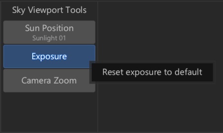 Exposure reset.