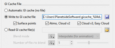 Cloud layer v3 and Easy cloud GI Cache UI