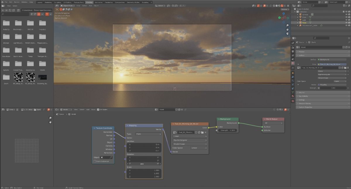 Terragen Sky and Terragen VDB in Blender 3D